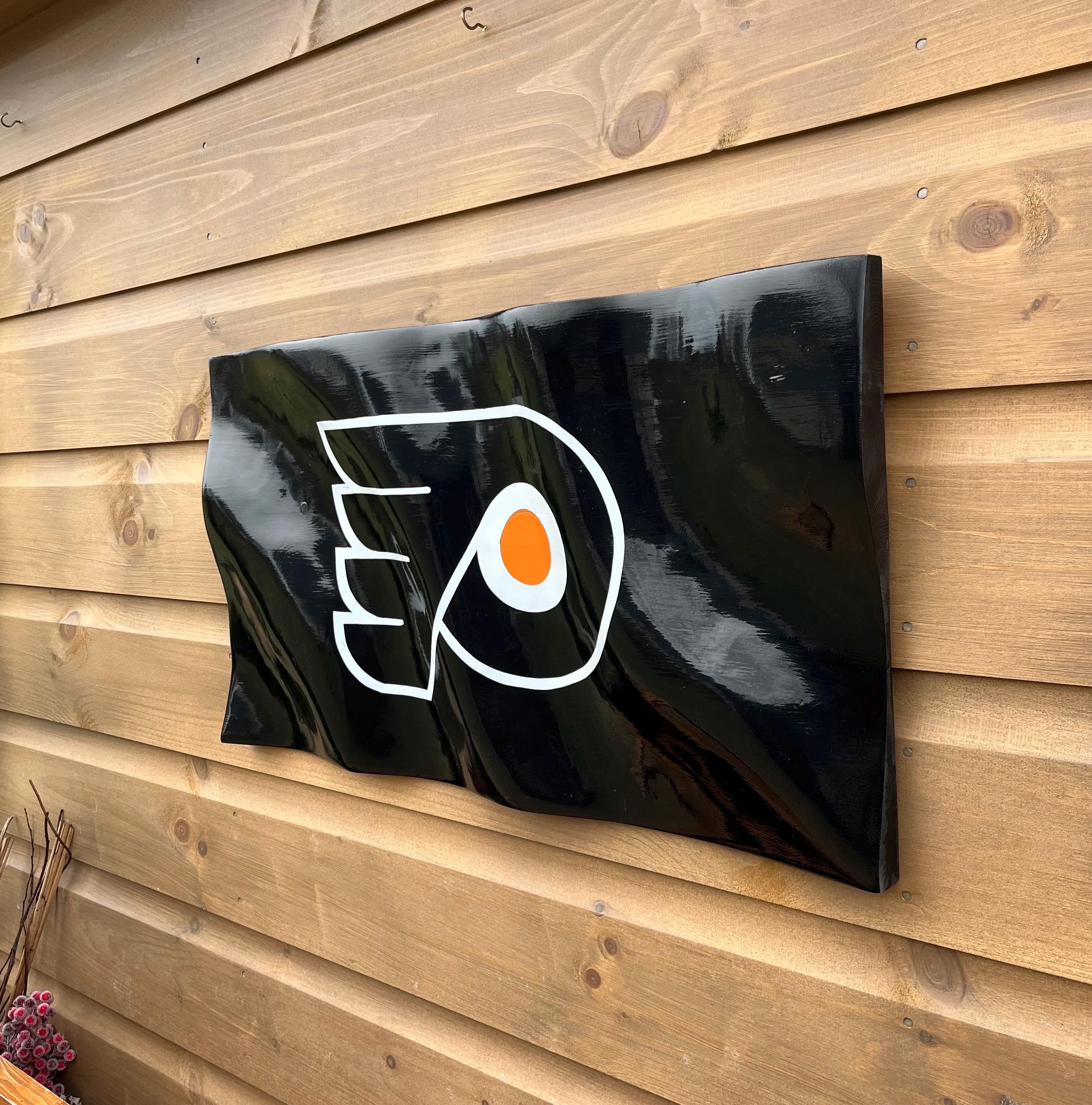 Wavy Philadelphia Flyers Flag