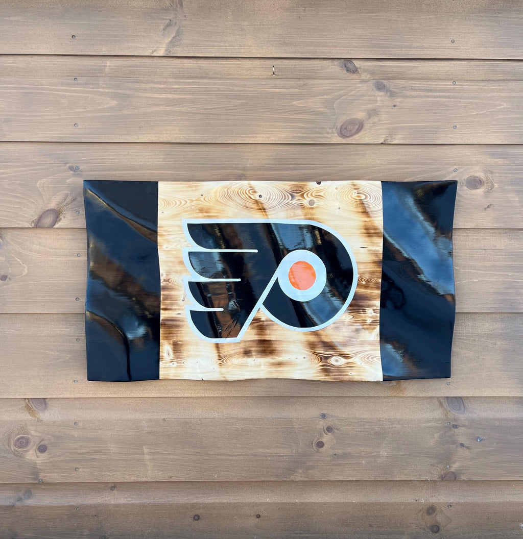 Wavy Philadelphia Flyers Flag